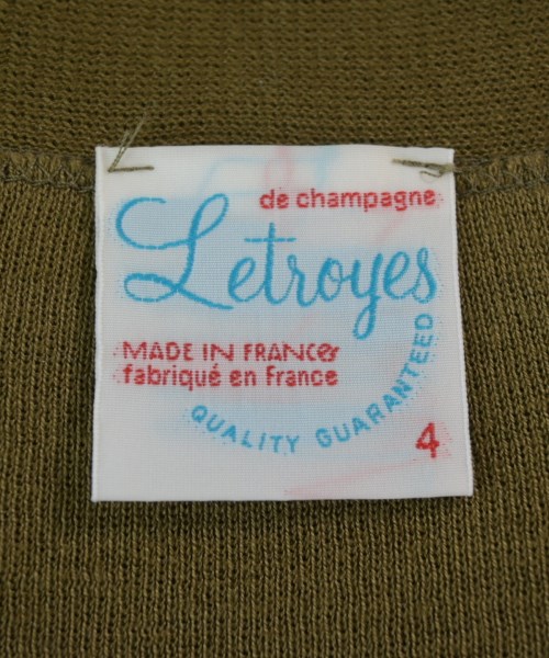 Letroyes（ルトロワ）カーディガン カーキ サイズ:4(XL位) メンズ/2200708694060