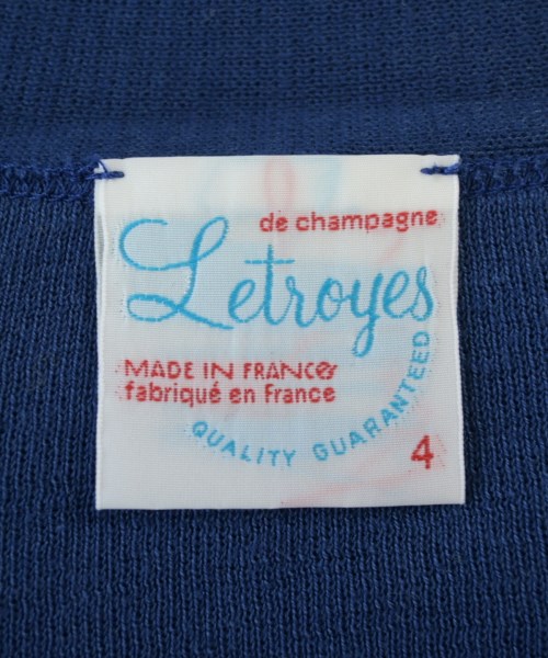 Letroyes（ルトロワ）カーディガン 青 サイズ:4(XL位) メンズ/2200708694077