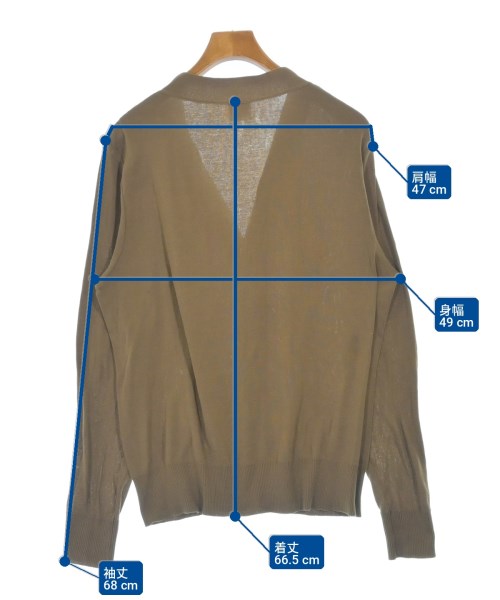 Letroyes（ルトロワ）カーディガン 茶 サイズ:XL メンズ/2200715373323