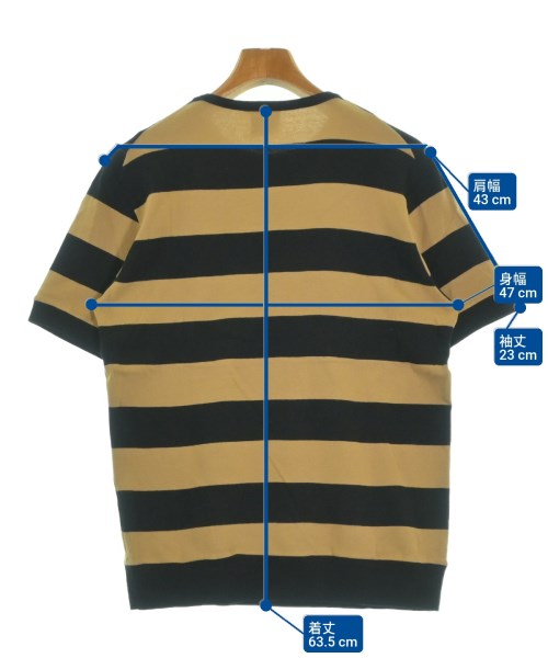 Letroyes（ルトロワ）Tシャツ・カットソー ベージュ サイズ:5(L位) メンズ/2200653870014