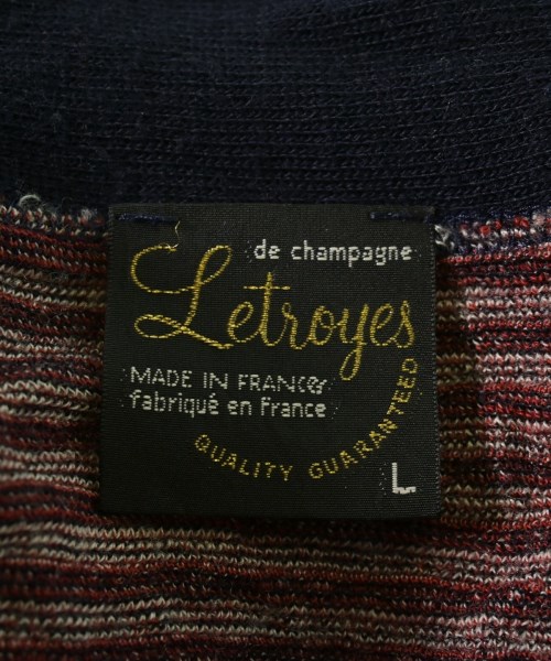 Letroyes（ルトロワ）カーディガン 紺 サイズ:L メンズ/2200636647114