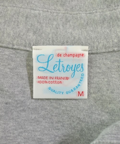 Letroyes（ルトロワ）ポロシャツ グレー サイズ:M メンズ/2200722033081