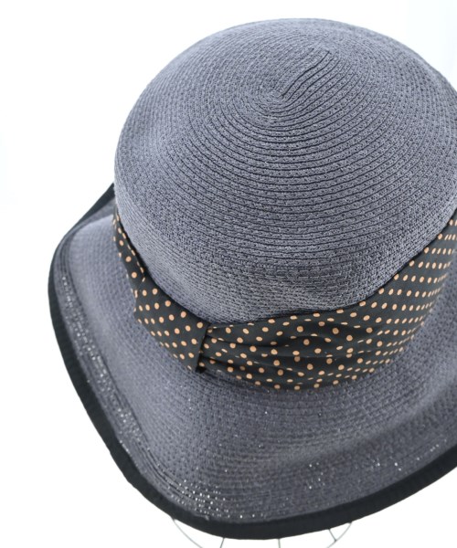 Barairo no Boushi（バライロノボウシ）ストローハット グレー サイズ:- レディース/2200676971033