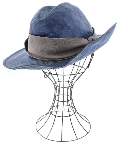Barairo no Boushi（バライロノボウシ）ストローハット 紺 サイズ:- レディース/2200661372029