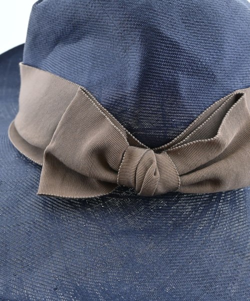 Barairo no Boushi（バライロノボウシ）ストローハット 紺 サイズ:- レディース/2200661372029