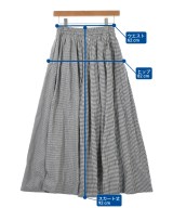 l'atelier du savon（アトリエドゥサボン）ロング・マキシ丈スカート 黒 サイズ:F レディース/2200623912140