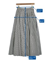 l'atelier du savon（アトリエドゥサボン）ロング・マキシ丈スカート 黒 サイズ:F レディース/2200679574033