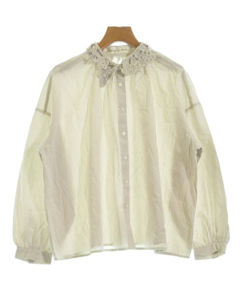 l'atelier du savon(アトリエドゥサボン)ブラウス ベージュ サイズ:F/2200641078033