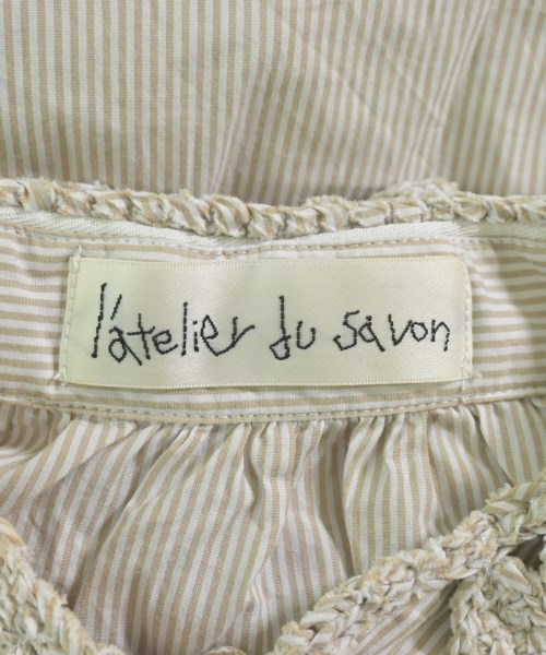 l'atelier du savon（アトリエドゥサボン）ブラウス ベージュ サイズ:F レディース/2200641078033