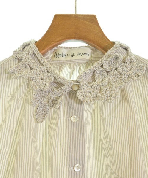 l'atelier du savon（アトリエドゥサボン）ブラウス ベージュ サイズ:F レディース/2200641078033
