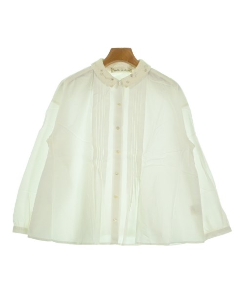 l'atelier du savon(アトリエドゥサボン)ブラウス 白 サイズ:F/2200647307045