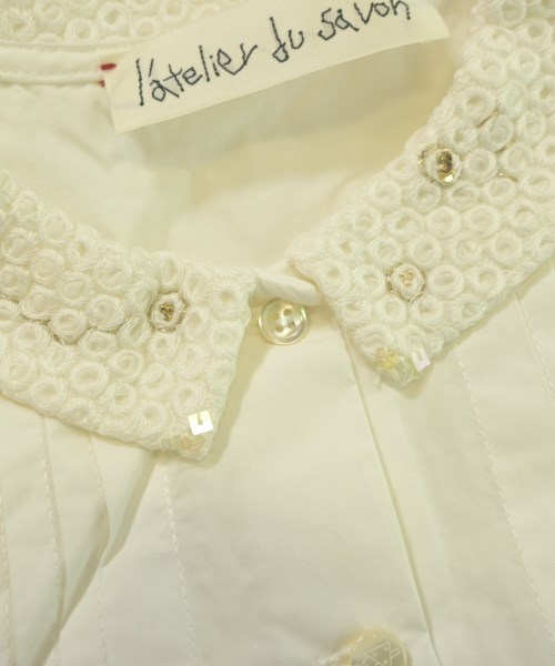 l'atelier du savon（アトリエドゥサボン）ブラウス 白 サイズ:F レディース/2200647307045