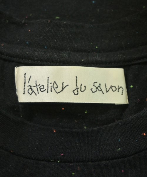 l'atelier du savon（アトリエドゥサボン）Tシャツ・カットソー 黒 サイズ:F レディース/2200660631141