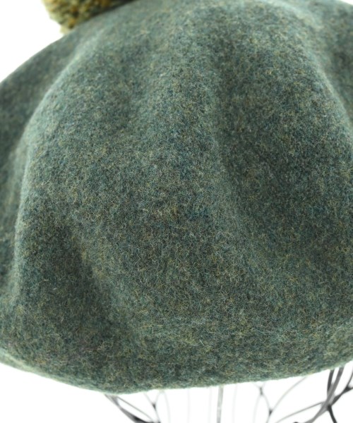 arth（アース）ハンチング・ベレー帽 緑 サイズ:57 レディース/2200621110104