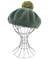 arth（アース）ハンチング・ベレー帽 緑 サイズ:57 レディース/2200621110104