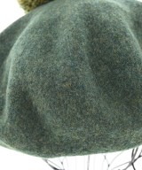 arth（アース）ハンチング・ベレー帽 緑 サイズ:57 レディース/2200621110104