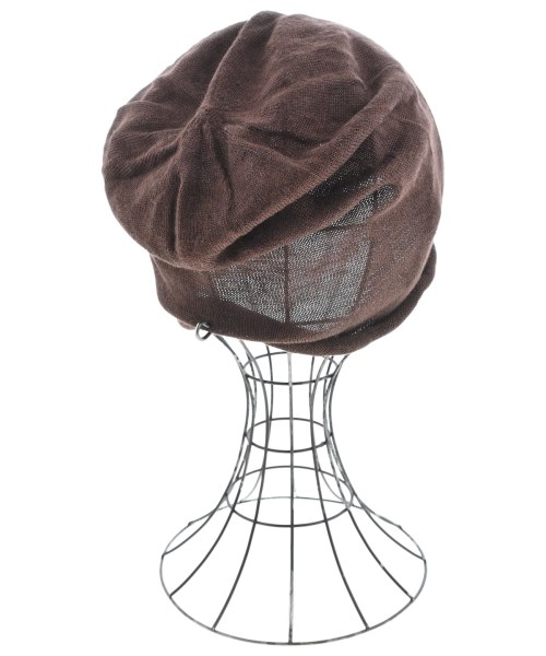 arth（アース）ニットキャップ・ビーニー 茶 サイズ:57-59cm レディース/2200703340115