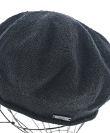 arth（アース）ハンチング・ベレー帽 黒 サイズ:56-58 レディース/2200706945089
