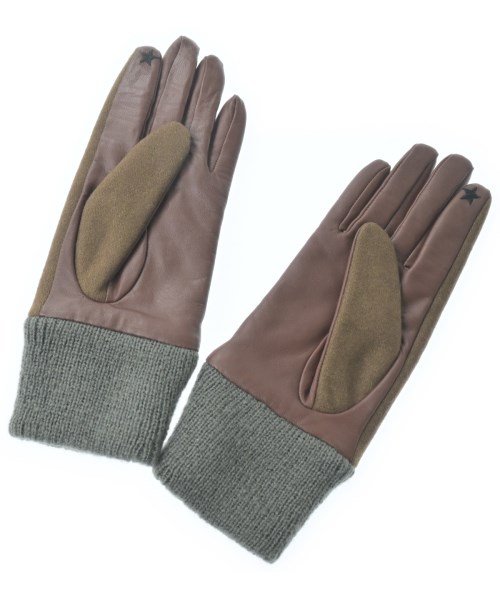 casselini（キャセリーニ）手袋 茶 サイズ:- メンズ/2200648284185