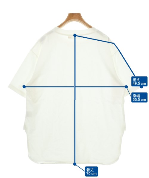 khaju（カージュ）Tシャツ・カットソー 白 サイズ:F レディース/2200618763108