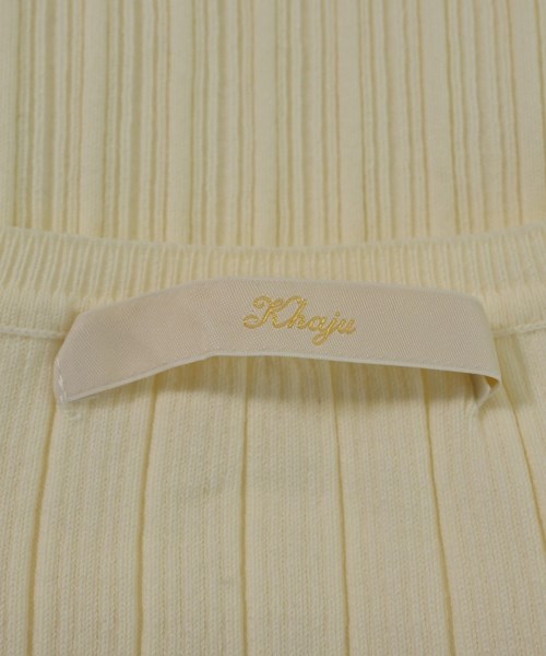 khaju（カージュ）ニット・セーター 白 サイズ:-(XS位) レディース/2200631842170