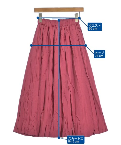 khaju（カージュ）ロング・マキシ丈スカート ピンク サイズ:-(M位) レディース/2200620944021