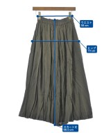 khaju（カージュ）ロング・マキシ丈スカート カーキ サイズ:-(M位) レディース/2200620944052