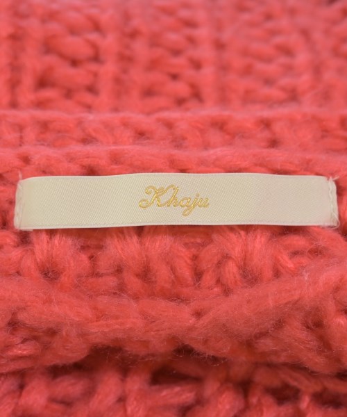 khaju（カージュ）ニット・セーター 赤 サイズ:F レディース/2200642549020