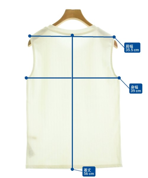 khaju（カージュ）タンクトップ 白 サイズ:-(M位) レディース/2200675026055