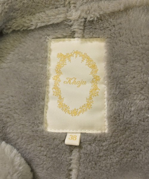 khaju（カージュ）ムートンコート グレー サイズ:38(M位) レディース/2200642403018