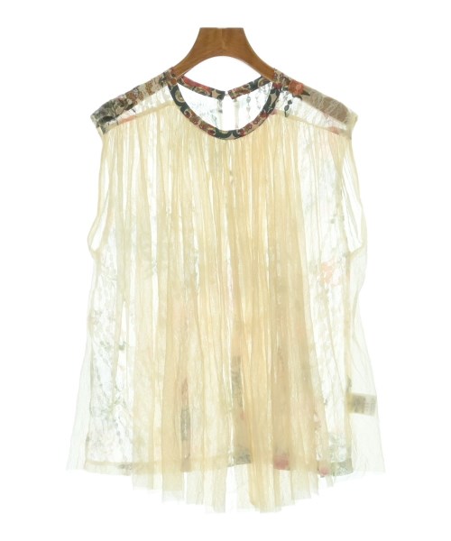 Bon Vieux Temps(ボンビュータン)ブラウス 黄 サイズ:1(S位)/2200667901070