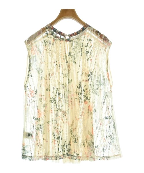 Bon Vieux Temps（ボンビュータン）ブラウス 黄 サイズ:1(S位) レディース/2200667901070