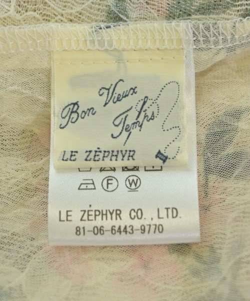 Bon Vieux Temps（ボンビュータン）ブラウス 黄 サイズ:1(S位) レディース/2200667901070