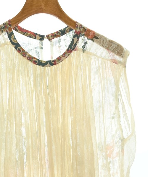 Bon Vieux Temps（ボンビュータン）ブラウス 黄 サイズ:1(S位) レディース/2200667901070