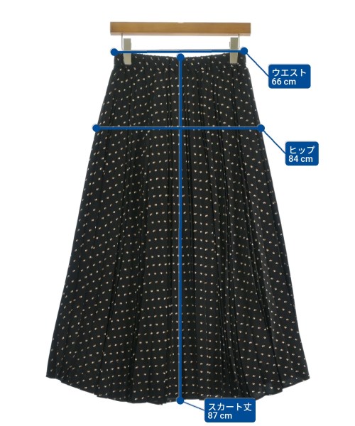 NIMES（ニーム）ロング・マキシ丈スカート 黒 サイズ:-(M位) レディース/2200638798067