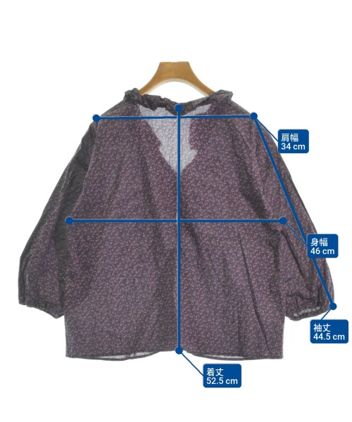 NIMES（ニーム）カジュアルシャツ 紫 サイズ:F レディース/2200637849142