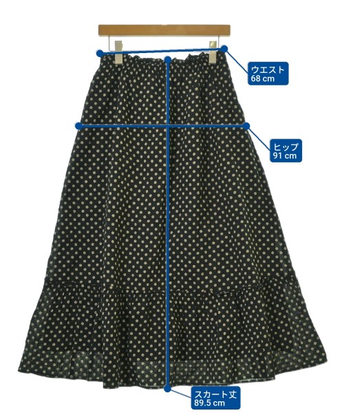 NIMES（ニーム）ロング・マキシ丈スカート 黒 サイズ:-(M位) レディース/2200670391035