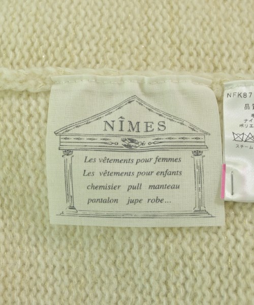 NIMES（ニーム）カーディガン 白 サイズ:-(M位) レディース/2200715929025