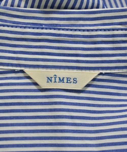 NIMES（ニーム）カジュアルシャツ 青 サイズ:2(M位) レディース/2200715150047