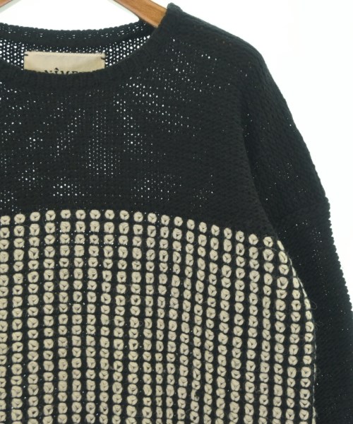 NIMES（ニーム）ニット・セーター 黒 サイズ:F レディース/2200665864056