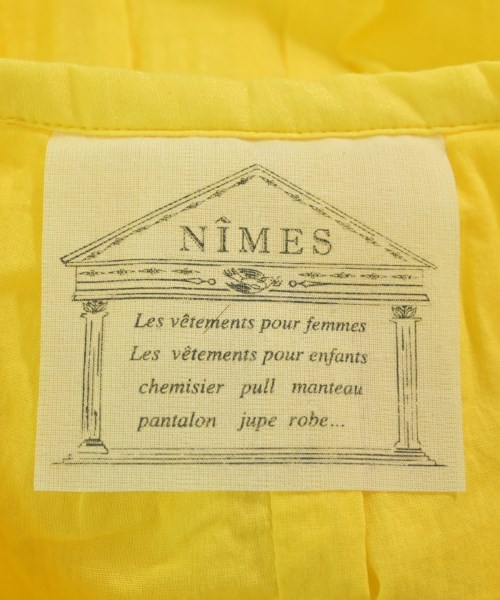 NIMES（ニーム）ブラウス 黄 サイズ:F レディース/2200684330068