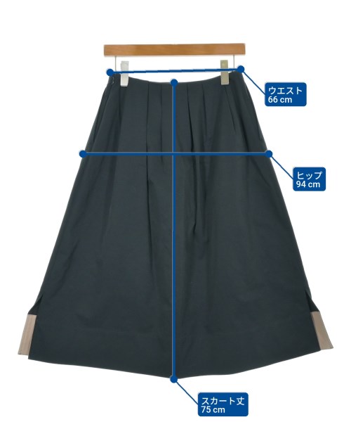 LA MARINE FRANCAISE（マリンフランセーズ）ロング・マキシ丈スカート 紺 サイズ:0(XS位) レディース/2200617816027