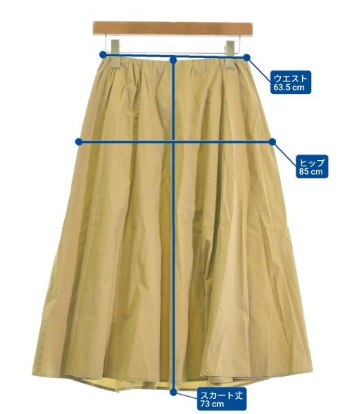 LA MARINE FRANCAISE（マリンフランセーズ）ロング・マキシ丈スカート ベージュ サイズ:M レディース/2200613912037