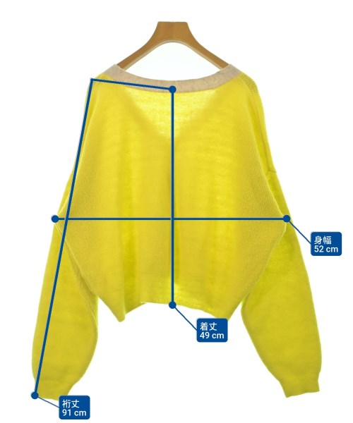 LA MARINE FRANCAISE（マリンフランセーズ）カーディガン 黄 サイズ:-(M位) レディース/2200675907163