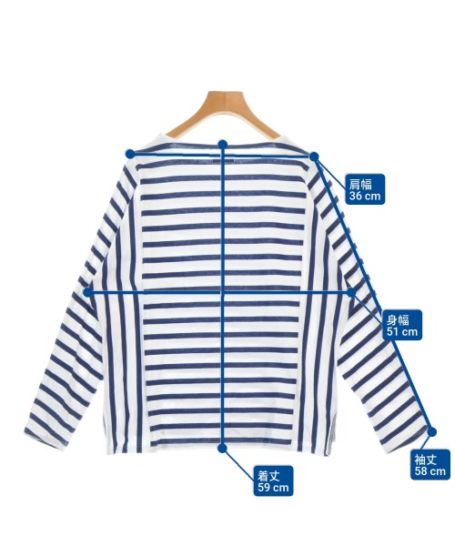 LA MARINE FRANCAISE（マリンフランセーズ）Tシャツ・カットソー 白 サイズ:F レディース/2200676739206