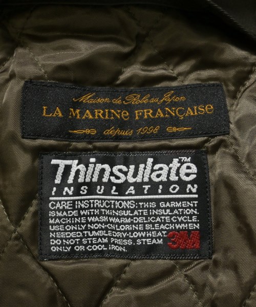LA MARINE FRANCAISE（マリンフランセーズ）ステンカラーコート カーキ サイズ:48(L位) メンズ/2200678412121