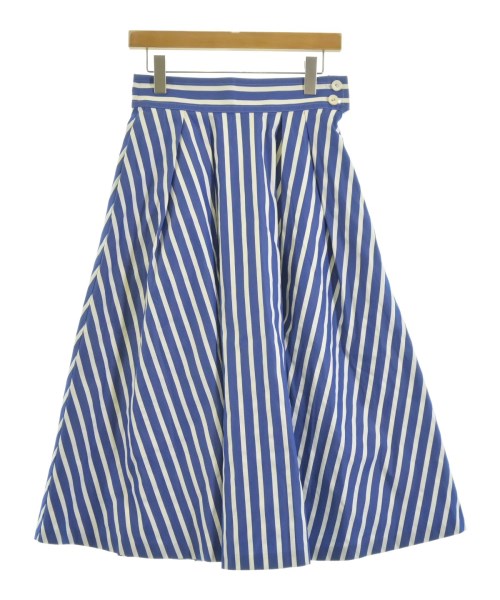 LA MARINE FRANCAISE(マリンフランセーズ)ロング・マキシ丈スカート 青 サイズ:1(S位)/2200660111070