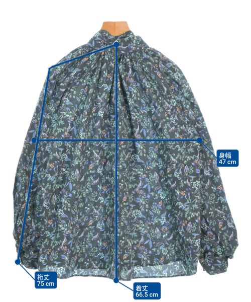 LA MARINE FRANCAISE（マリンフランセーズ）ブラウス 紺 サイズ:-(M位) レディース/2200667521049