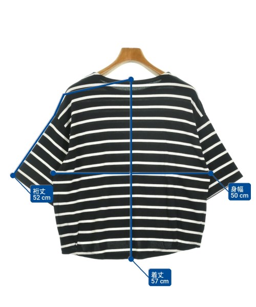 LA MARINE FRANCAISE（マリンフランセーズ）Tシャツ・カットソー 黒 サイズ:F レディース/2200718312374