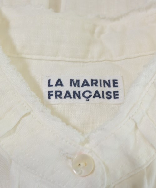 LA MARINE FRANCAISE（マリンフランセーズ）カジュアルシャツ 白 サイズ:0(XS位) レディース/2200681454057